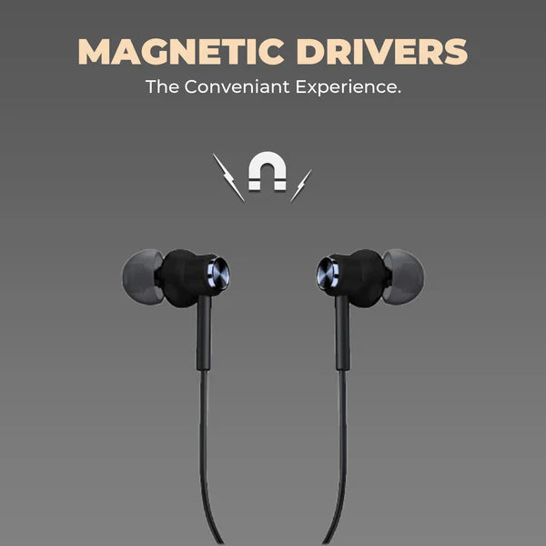 “Wireless High Bass Bluetooth 5.0 In-Ear Neckband Headphones with Mic @ Just Rs.299/-